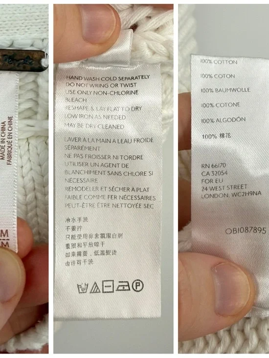 Free People Sweetheart Mock Neck Sweater | Ivory | Medium - Picture 5 of 10